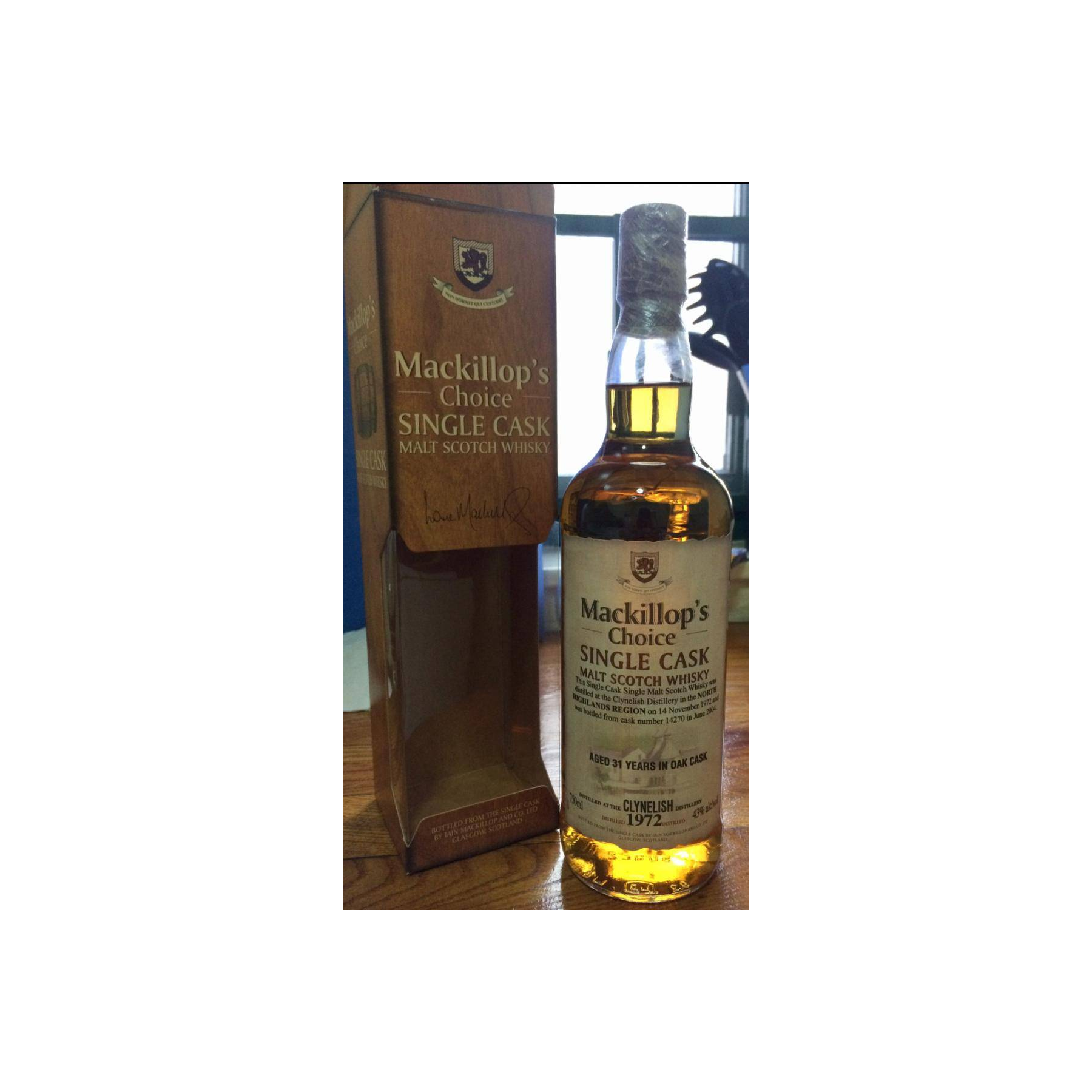 Clynelish Single Cask 1972 31 Years Single Malt Whisky 2