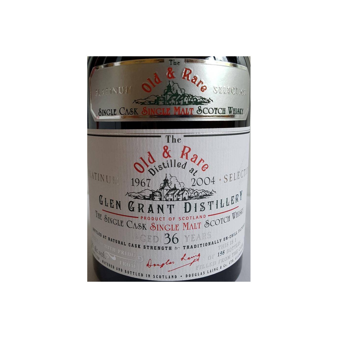 Glen Grant 1967 36 Years Single Malt Whisky 2