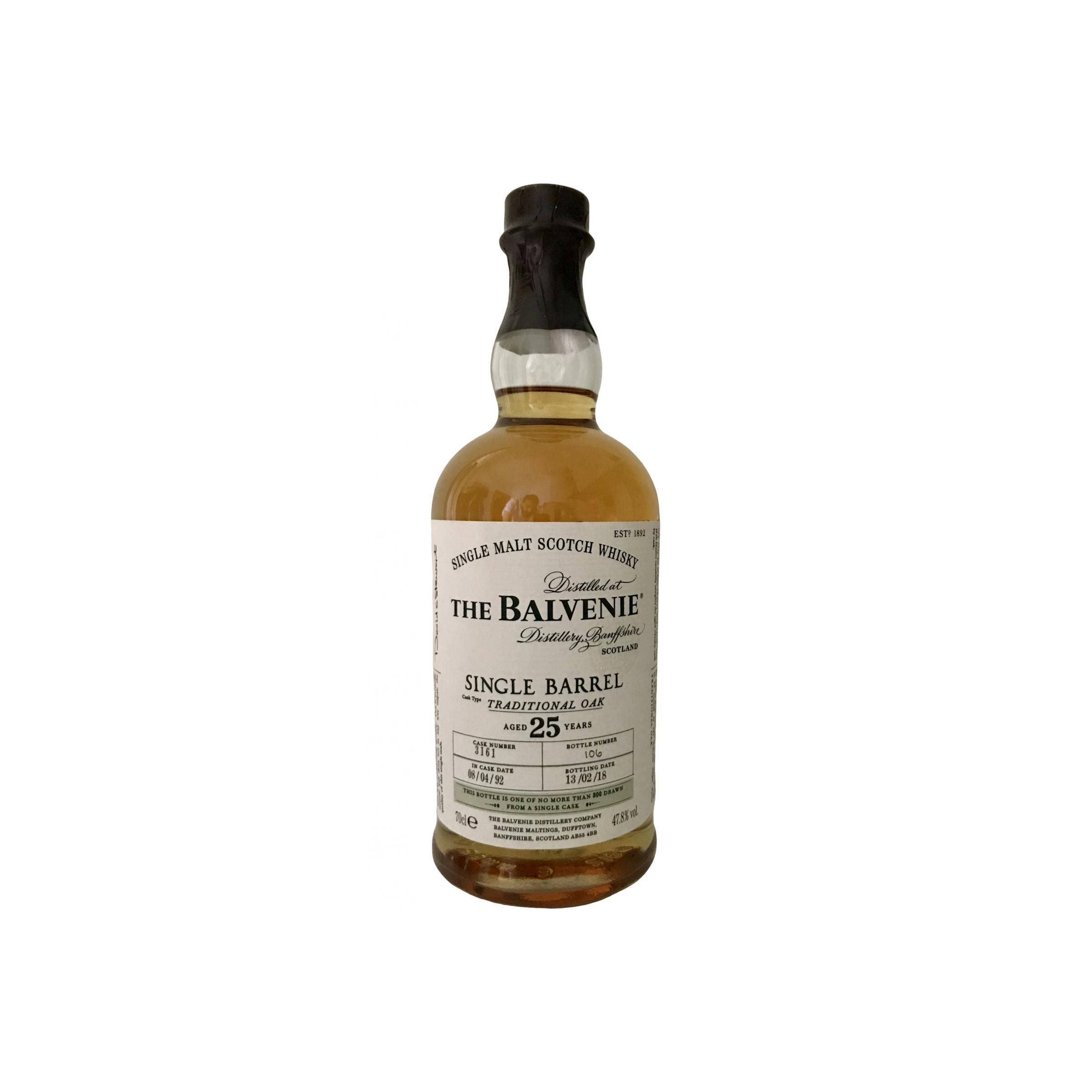 The Balvenie 1992 25 Years Single Malt Whisky