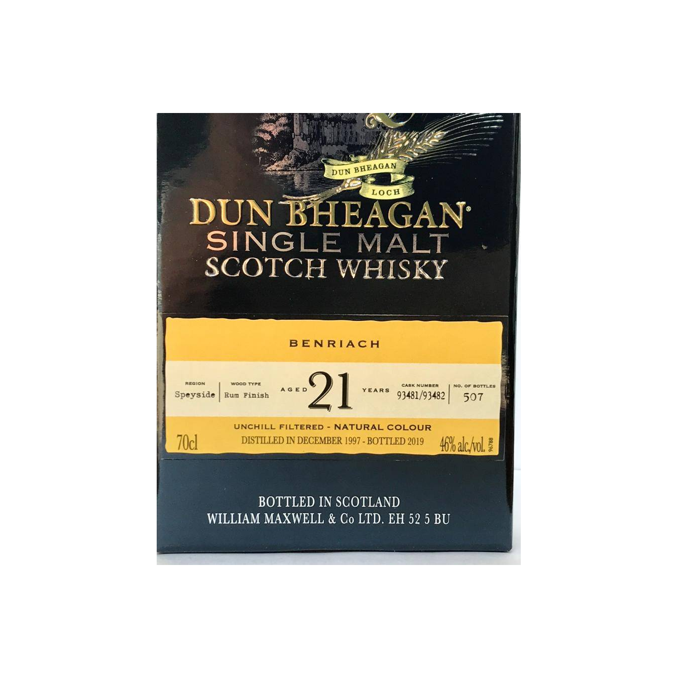 BenRiach 1997 21 Years Single Malt Whisky 3
