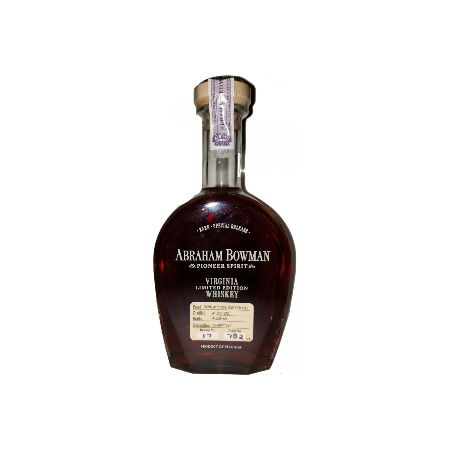 Abraham Bowman Pioneer Spirit - Release No. 17