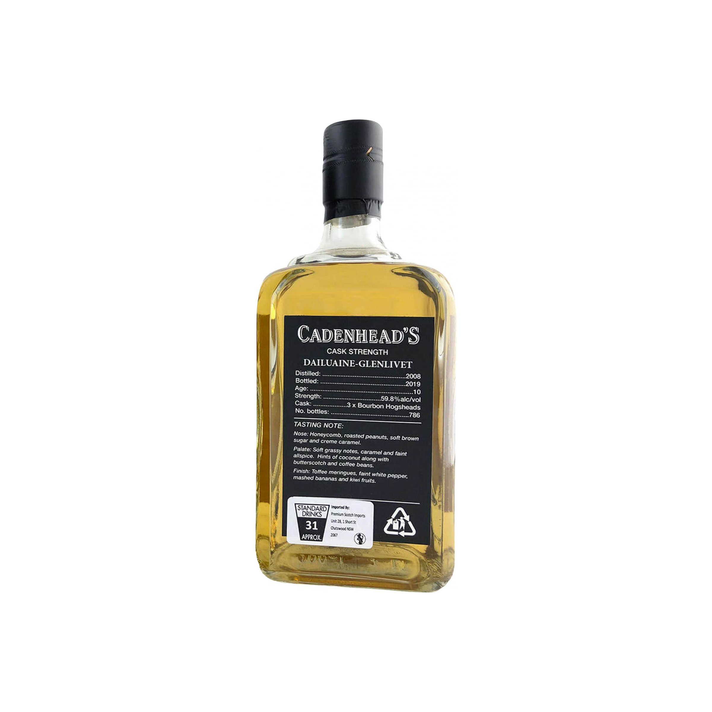 Dailuaine Small Batch 2008 10 Years Single Malt Whisky 2
