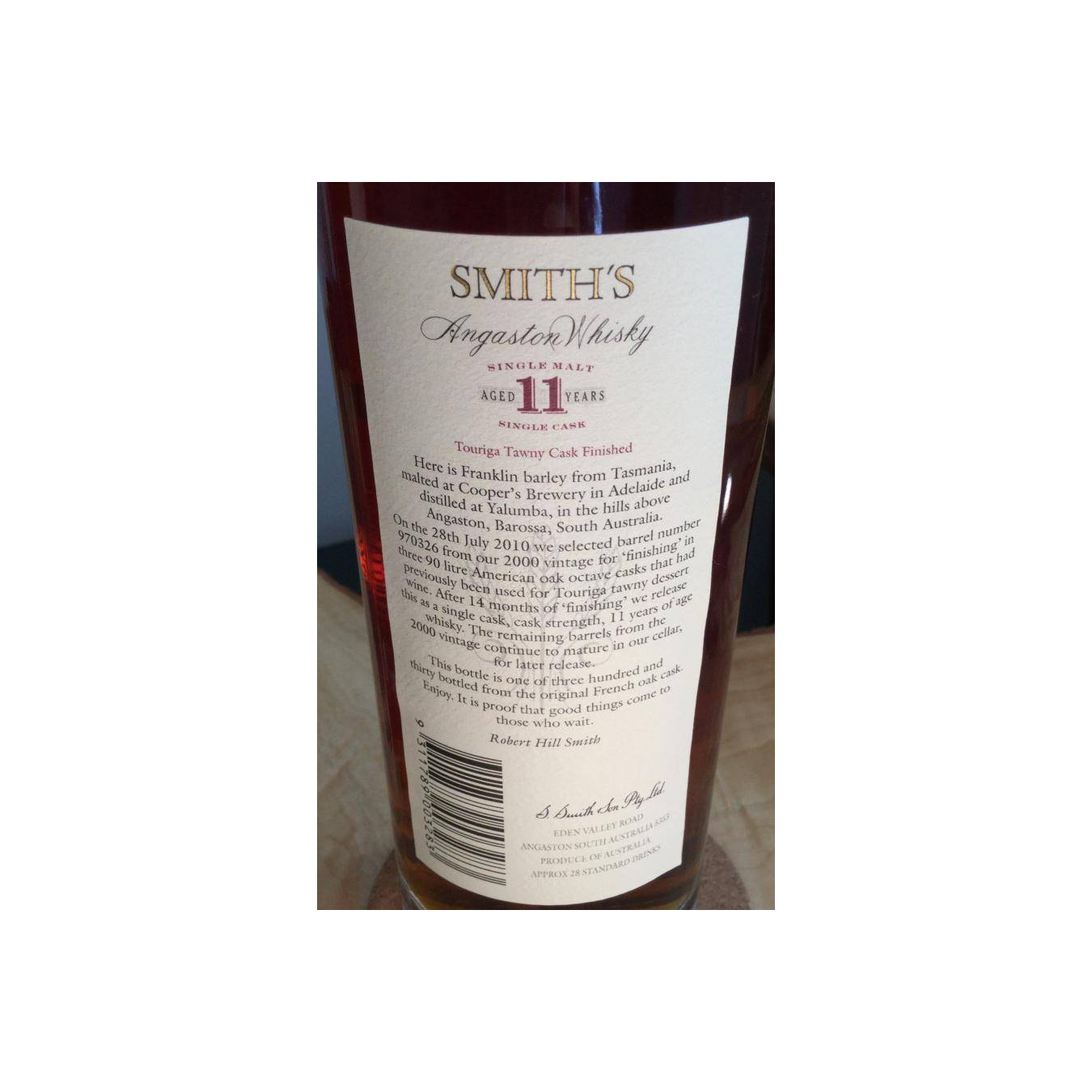 Smith's Angaston Whisky 2000 2