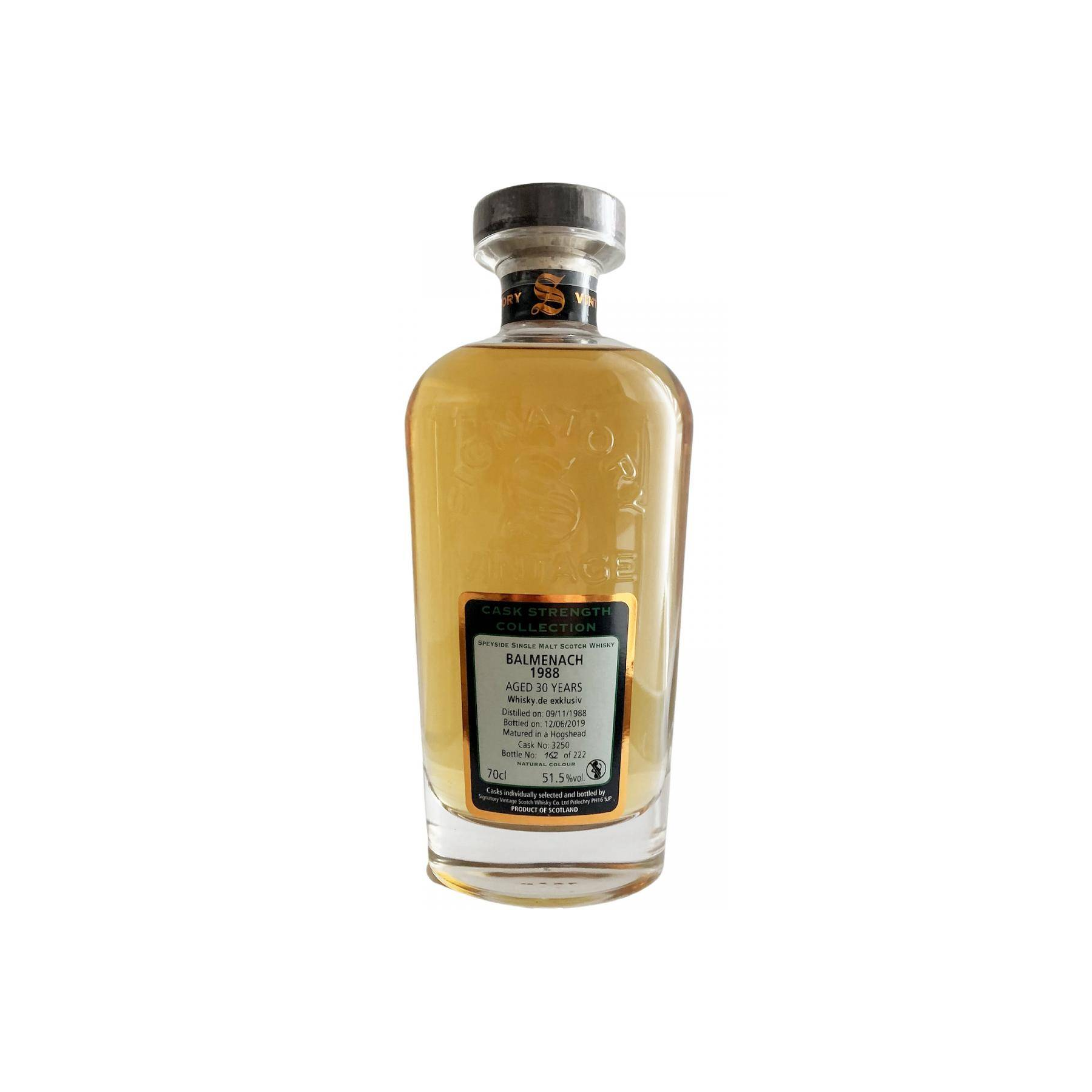 Balmenach Cask Strength Collection 1988 30 Years Single Malt Whisky