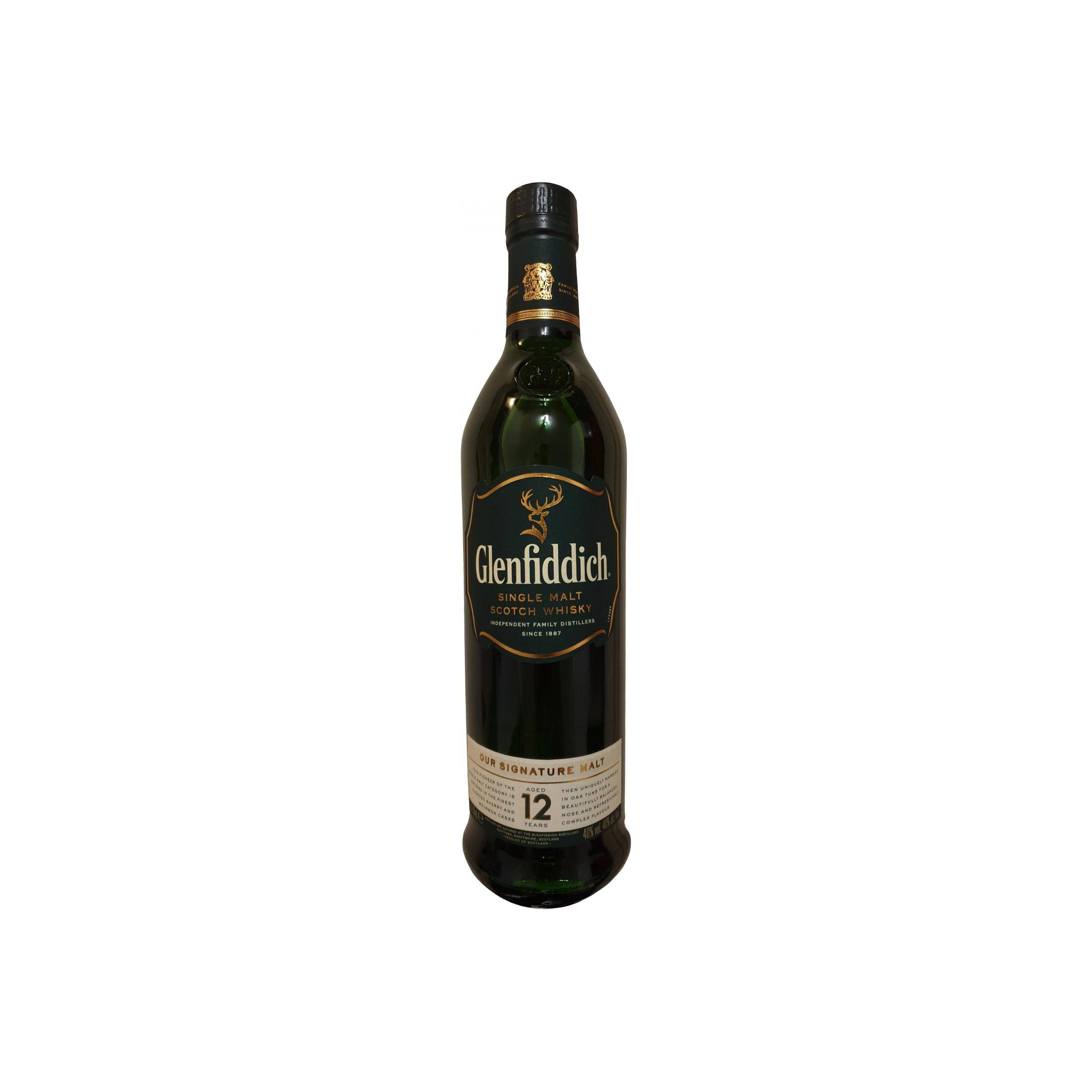 Glenfiddich 12 Years Single Malt Whisky