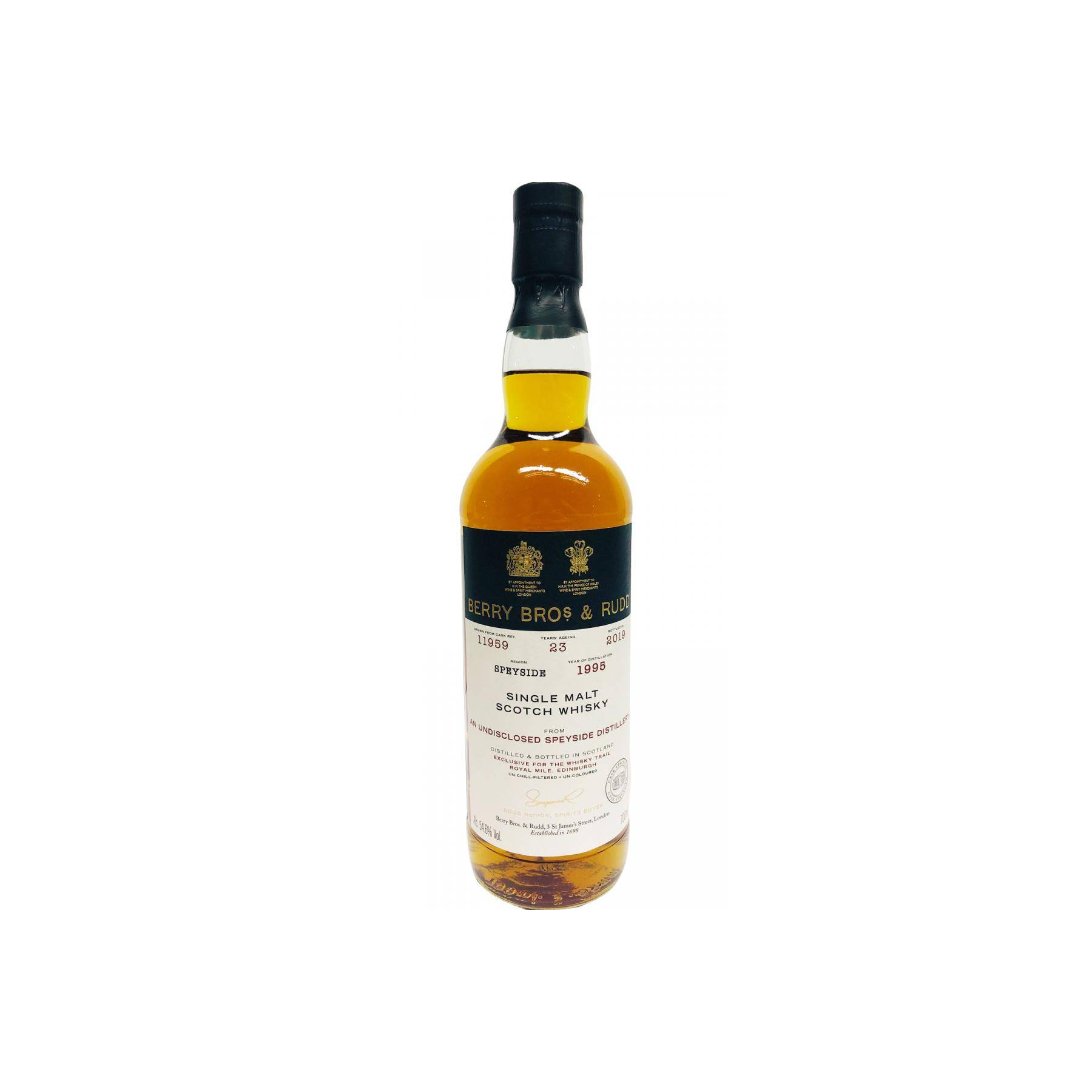 Berry Bros. & Rudd 1995 23 Years Single Malt Whisky