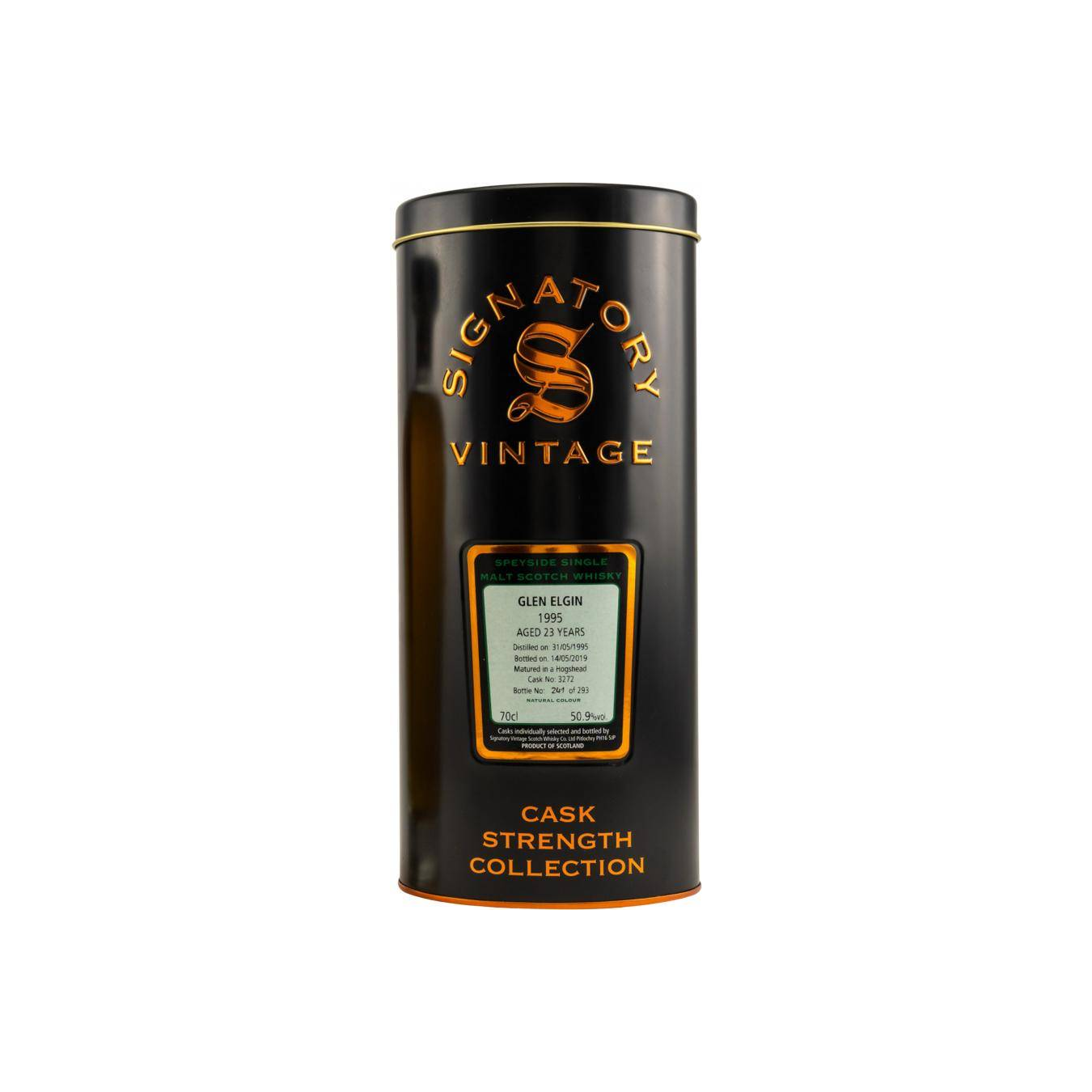 Glen Elgin Cask Strength Collection 1995 23 Years Single Malt Whisky 2