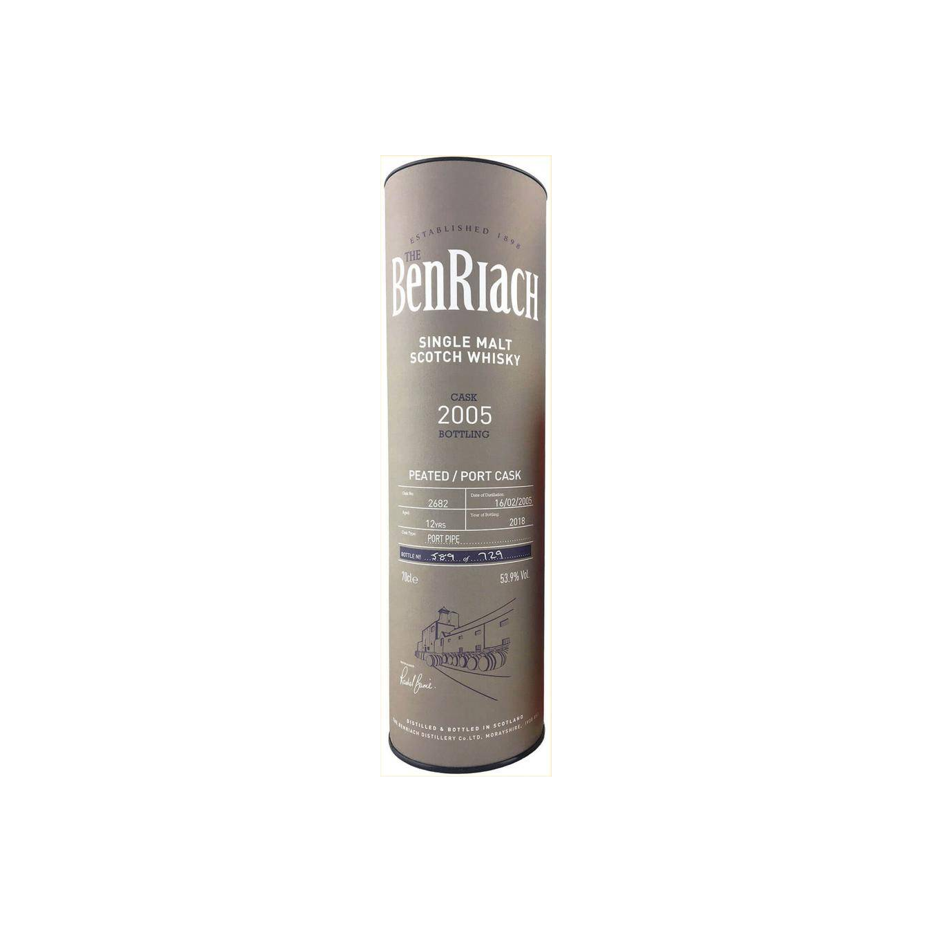 BenRiach 2005 12 Years Single Malt Whisky 3