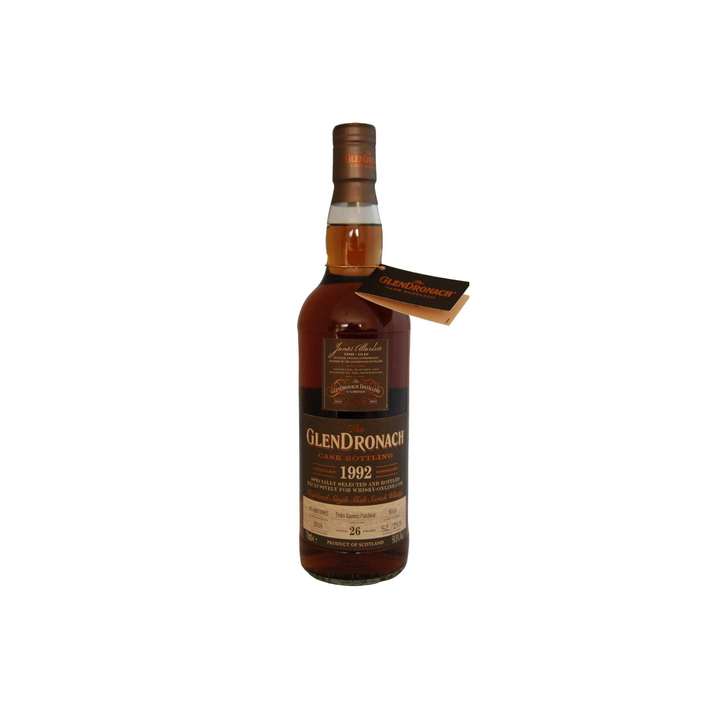 GlenDronach 1992 26 Years Single Malt Whisky