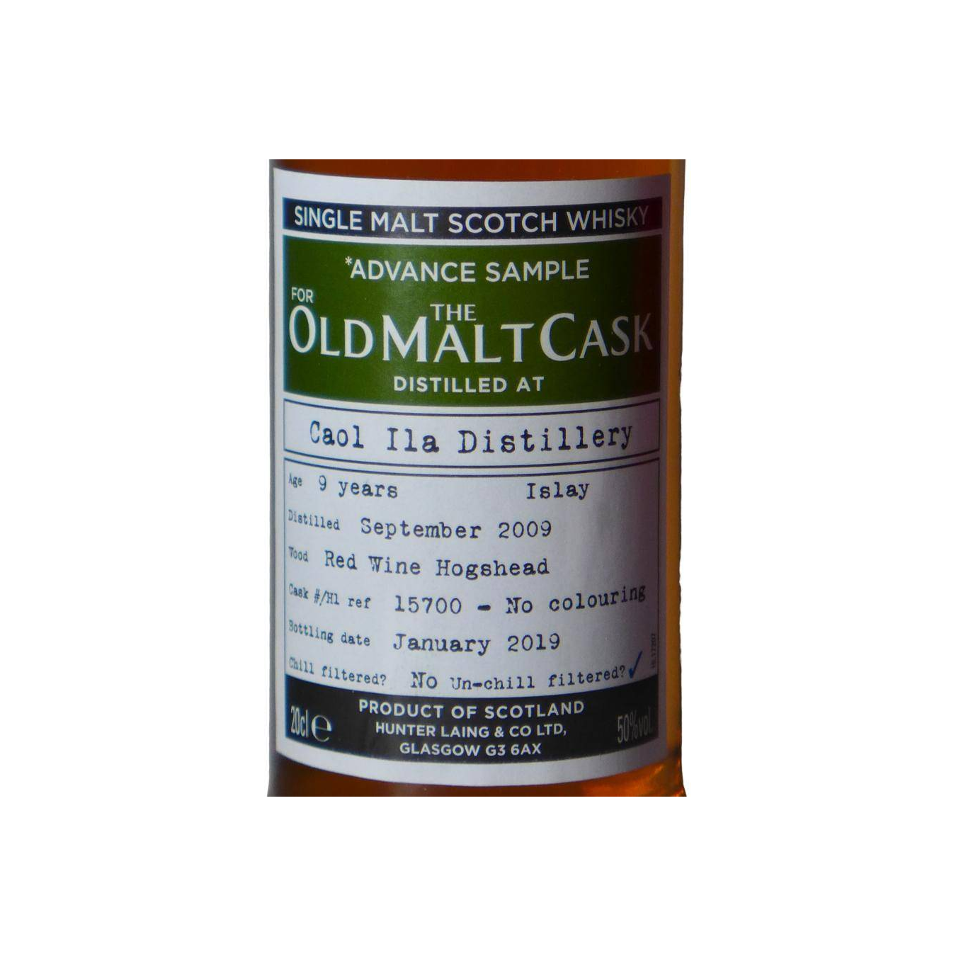Caol Ila 2009 9 Years Single Malt Whisky 2