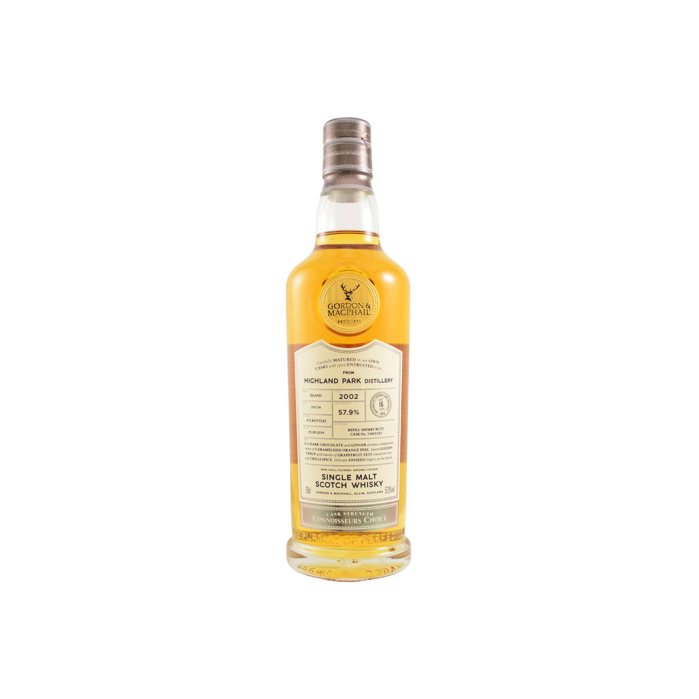 Highland Park Connoisseurs Choice - Cask Strength 2002 16 Years Single Malt Whisky