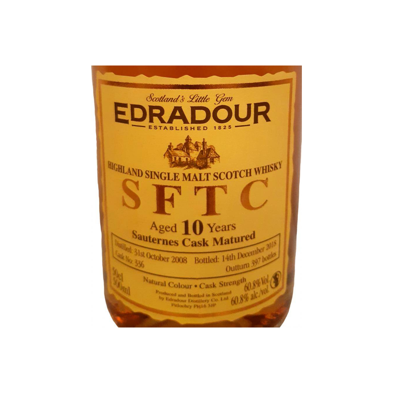 Edradour 2008 10 Years Single Malt Whisky 2