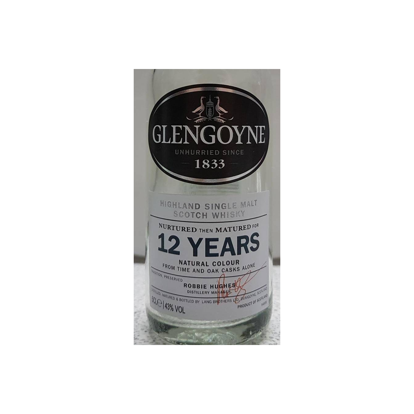 Glengoyne Miniature 12 Years Single Malt Whisky