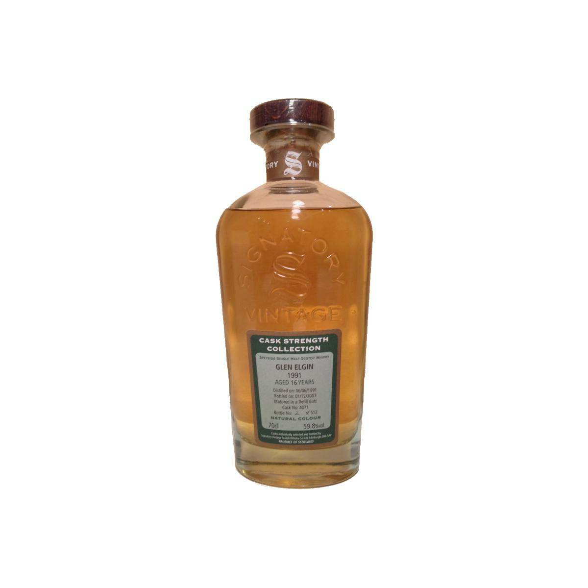 Glen Elgin Cask Strength Collection 1991 16 Years Single Malt Whisky