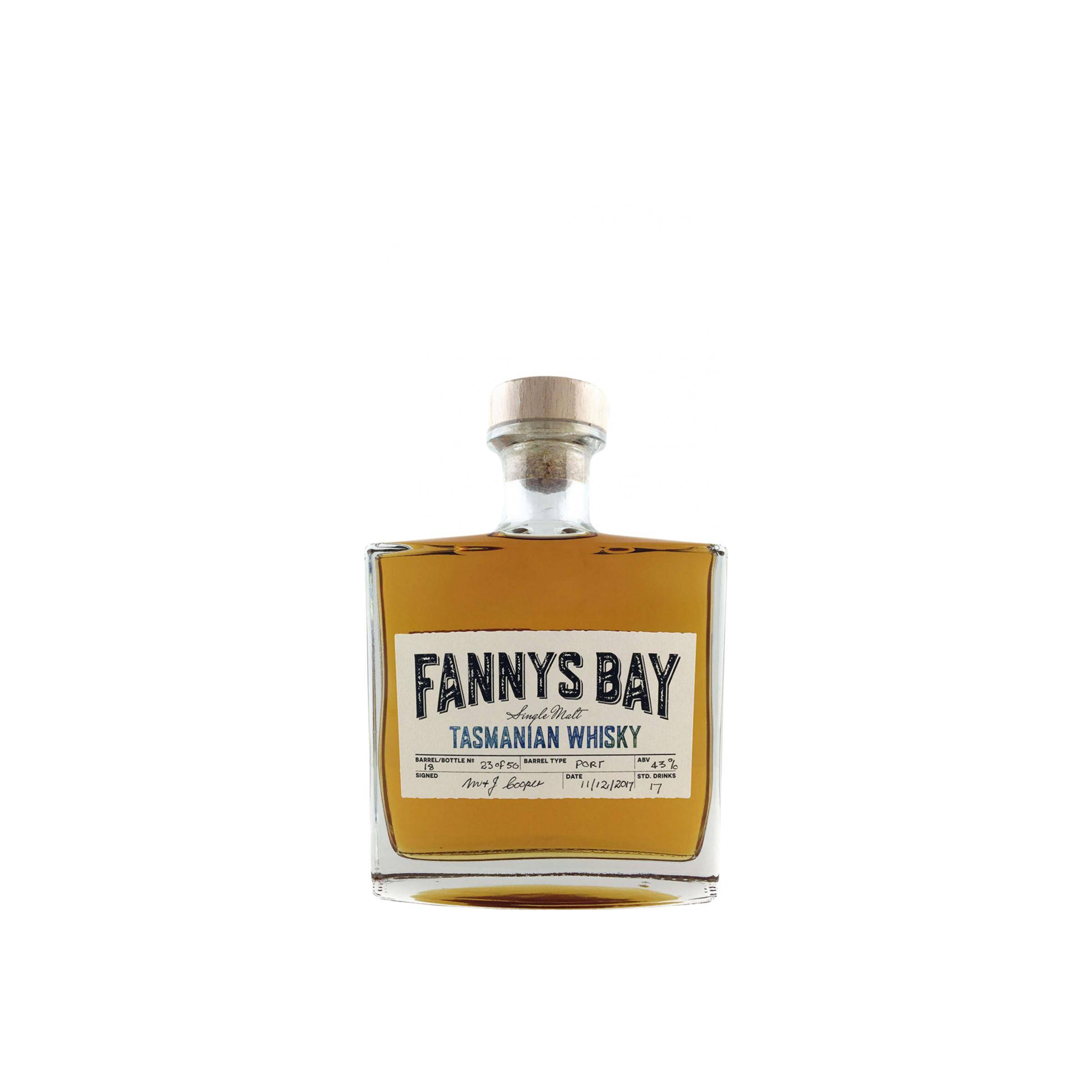 Fannys Bay Tasmanian Whisky