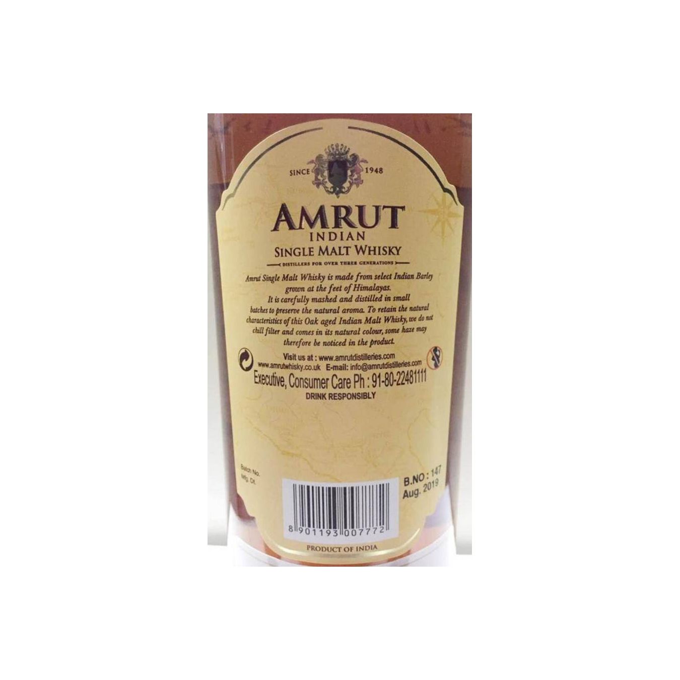Amrut Single Malt Whisky 2
