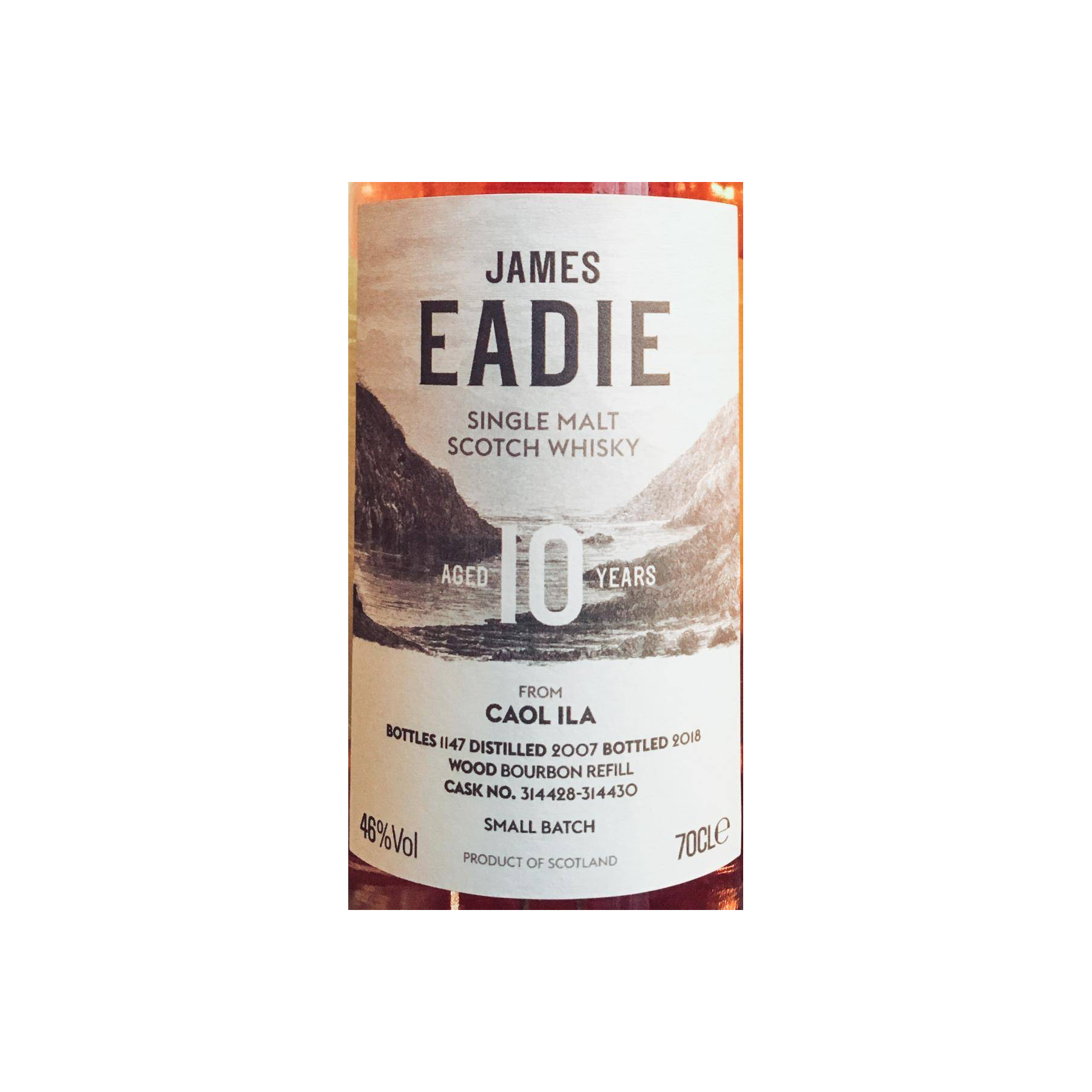 Caol Ila Small Batch 2007 10 Years Single Malt Whisky 2