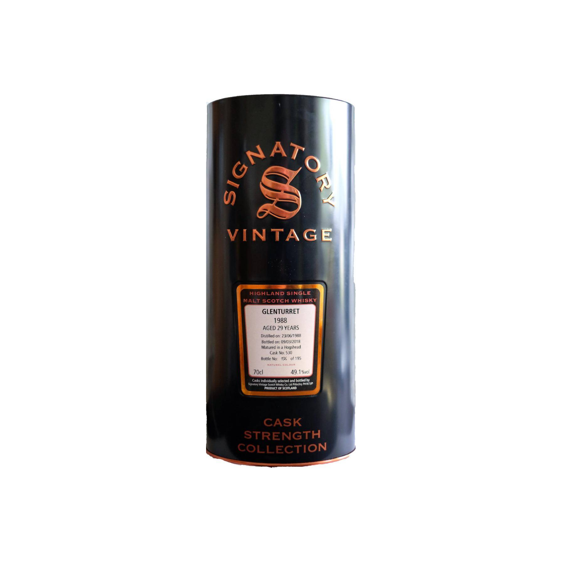 The Glenturret Cask Strength Collection 1988 29 Years Single Malt Whisky 2