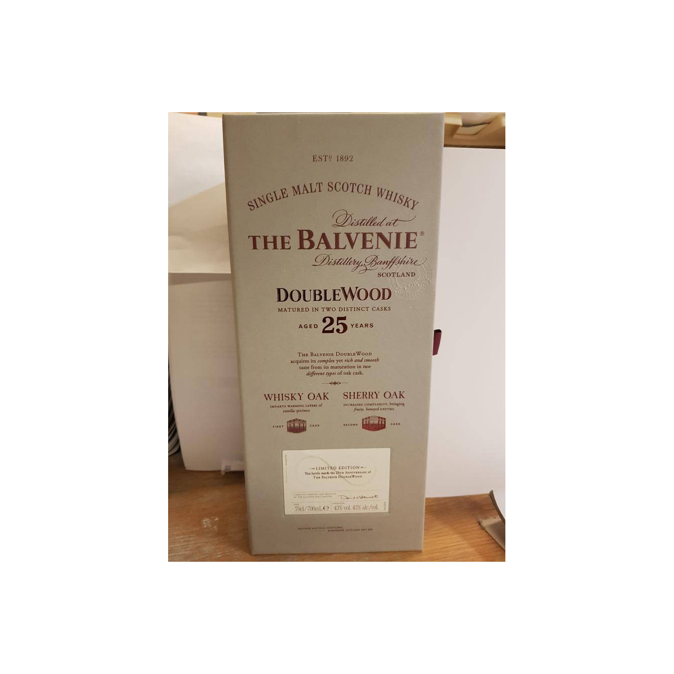 The Balvenie 25 Years Single Malt Whisky 2