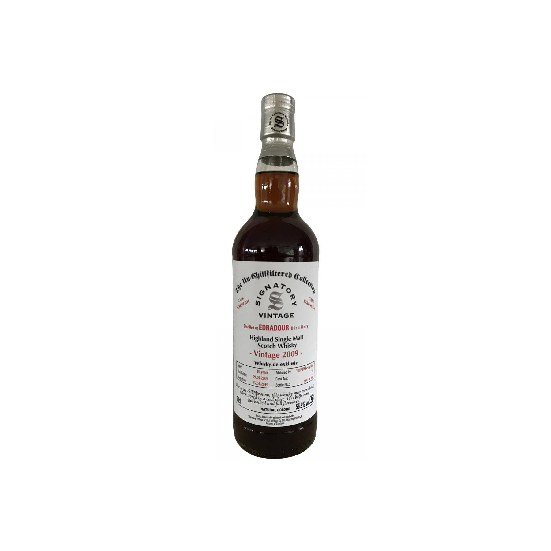 Edradour 2009 10 Years Single Malt Whisky