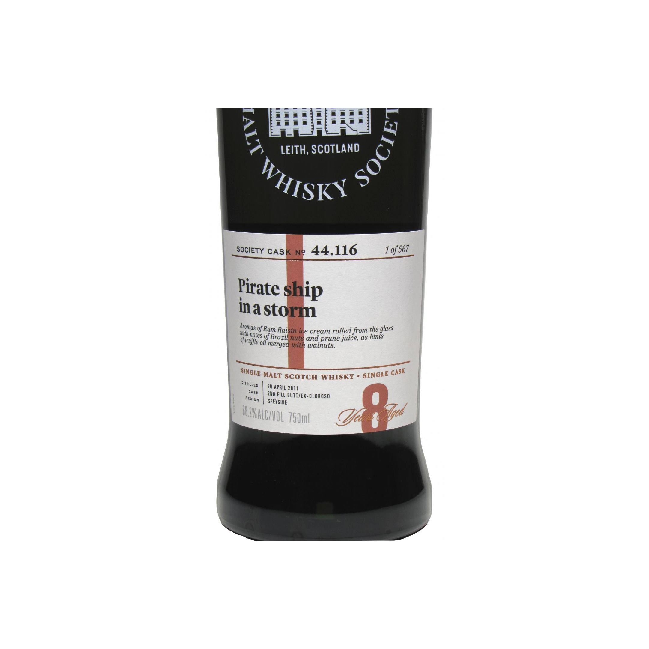 The Scotch Malt Whisky Society 2011 8 Years Single Malt Whisky 2