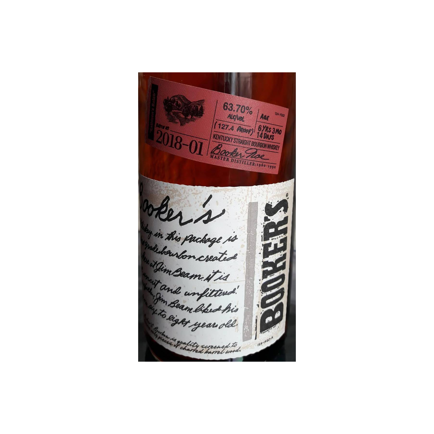 Booker's 6 Years Bourbon Whisky 2