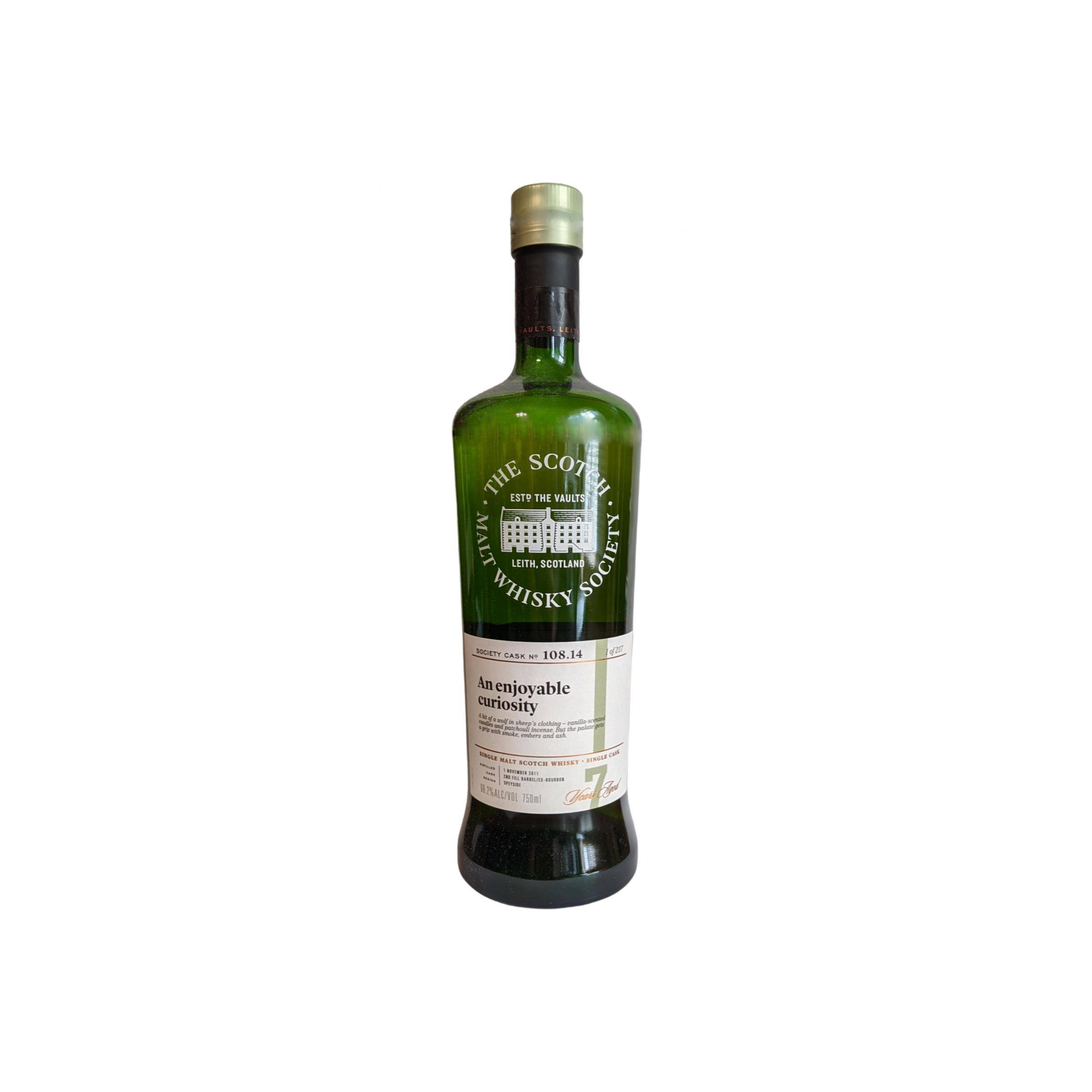 The Scotch Malt Whisky Society 2011 7 Years Single Malt Whisky