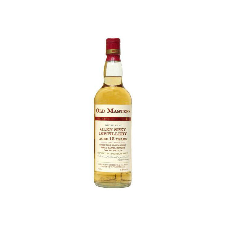 Glen Spey 1992 15 Years Single Malt Whisky
