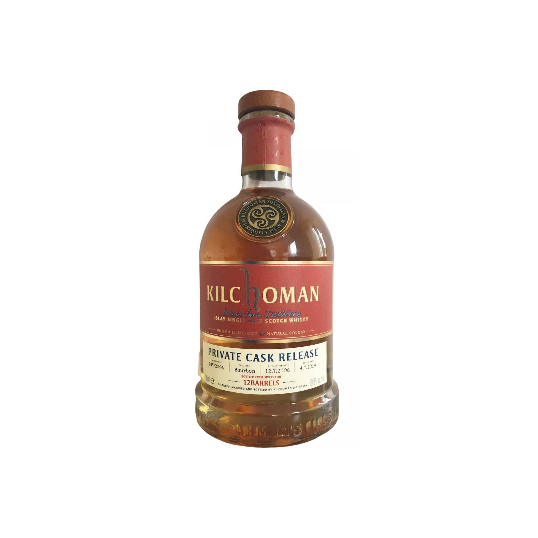 Kilchoman 2006 12 Years Single Malt Whisky