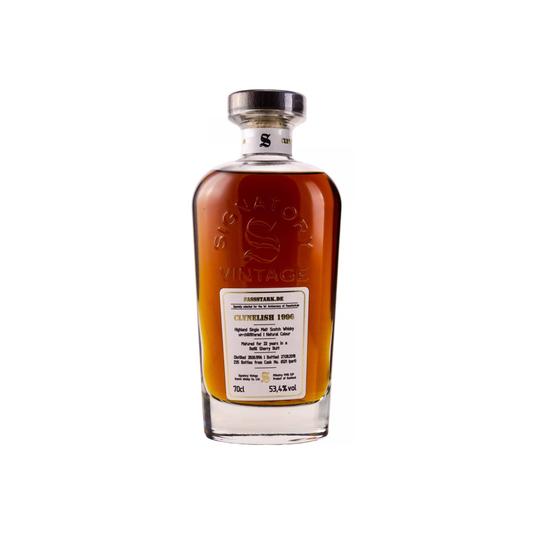 Clynelish Cask Strength Collection 1996 22 Years Single Malt Whisky
