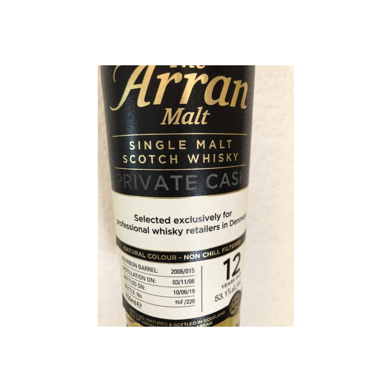 Arran Private Cask 2006 12 Years Single Malt Whisky 3
