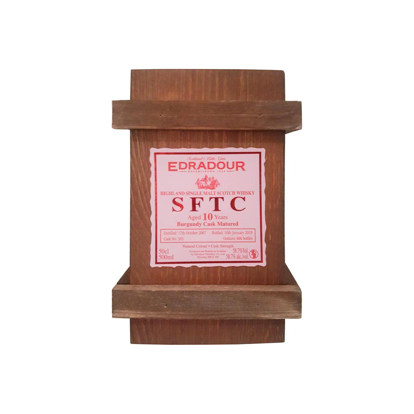 Edradour 2007 10 Years Single Malt Whisky 2
