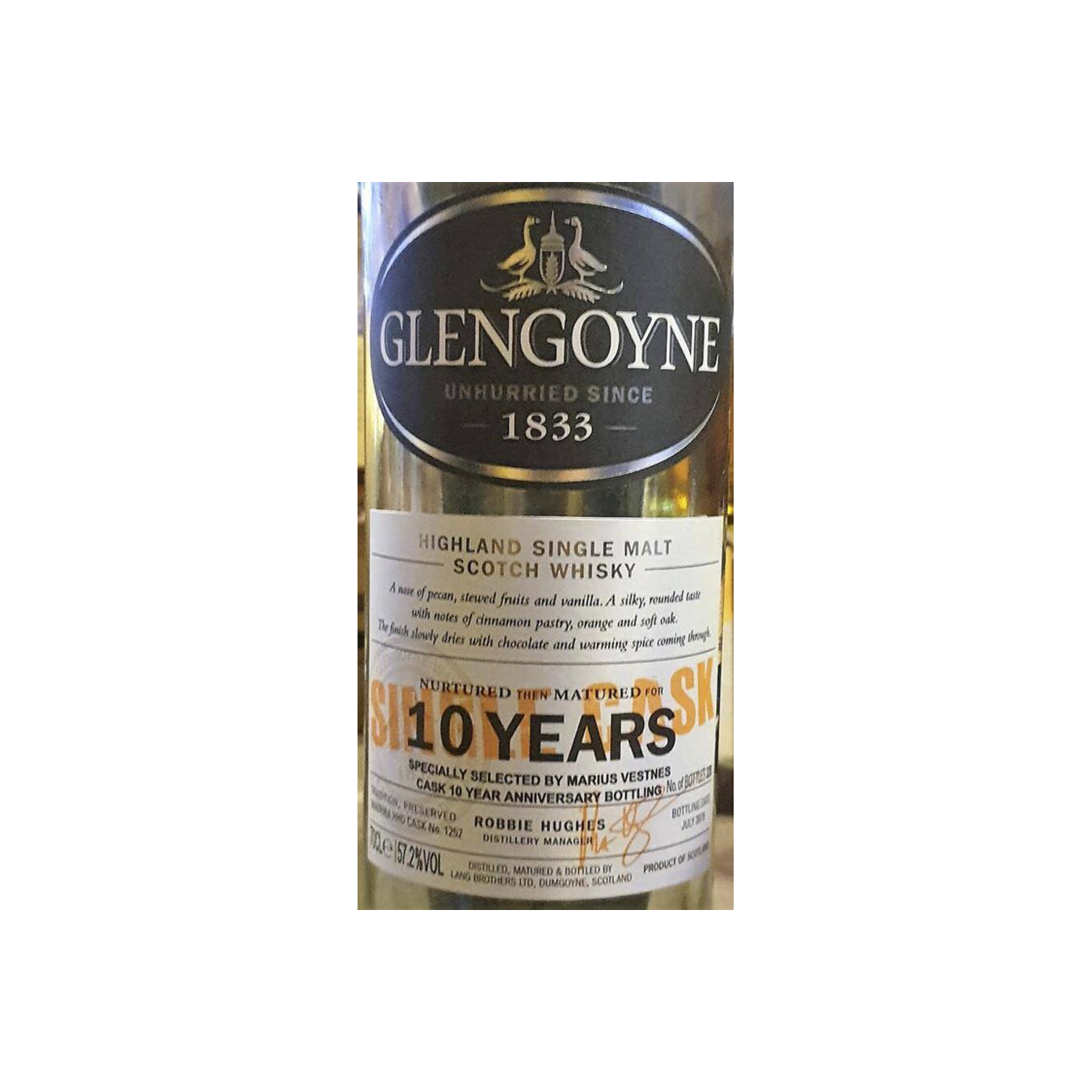 Glengoyne Single Cask 10 Years Single Malt Whisky 2