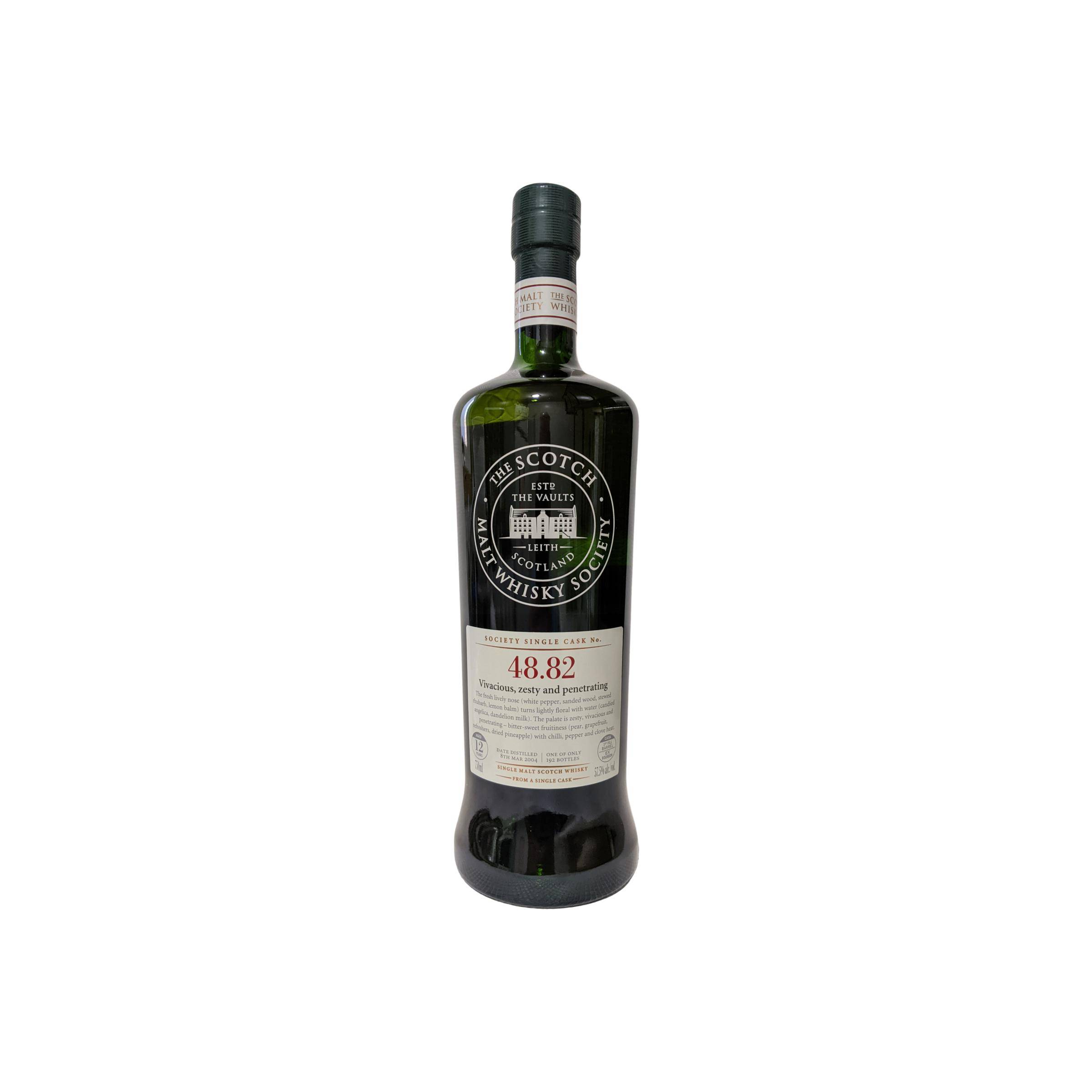 The Scotch Malt Whisky Society 2004 12 Years Single Malt Whisky