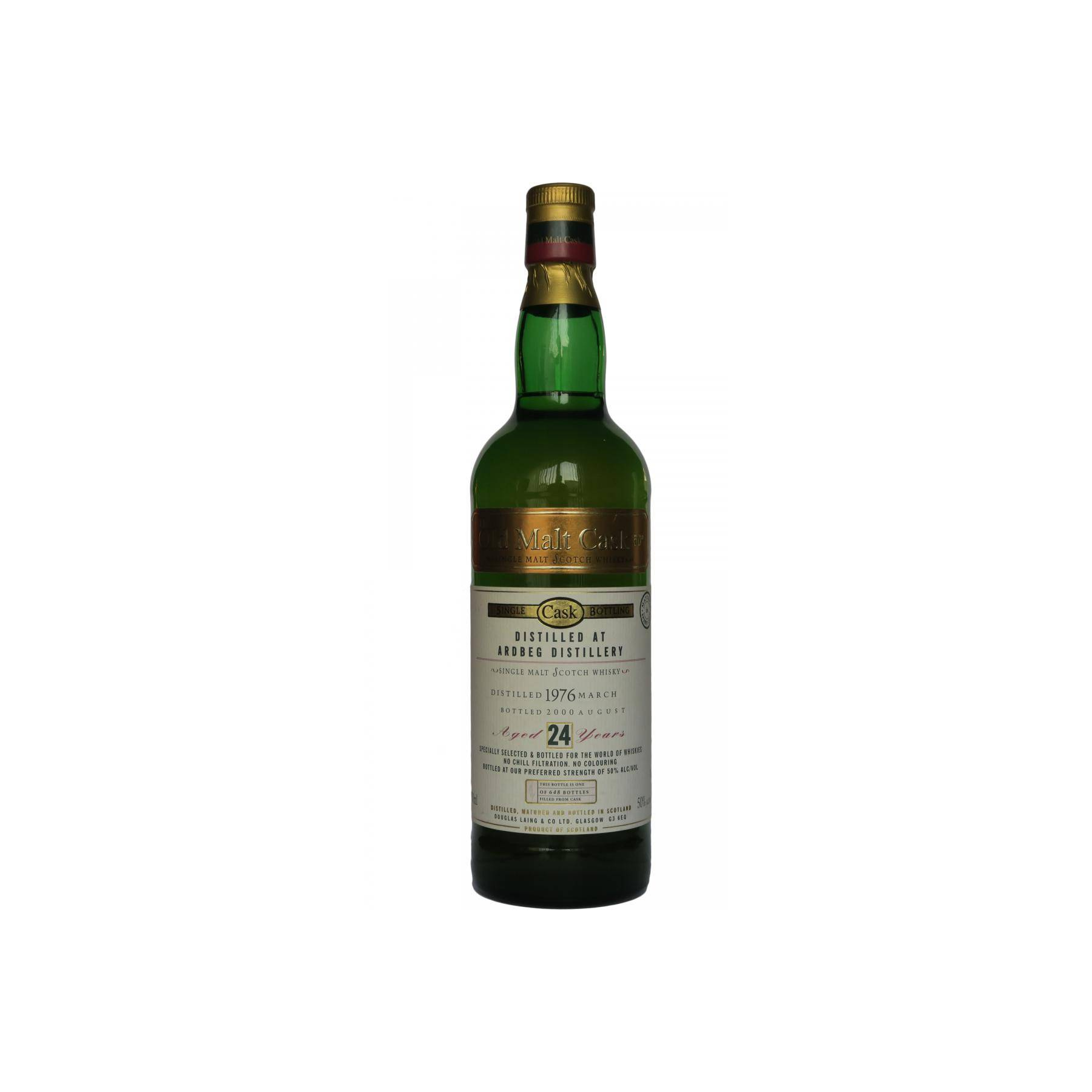 Ardbeg Old Malt Cask 1976 24 Years Single Malt Whisky