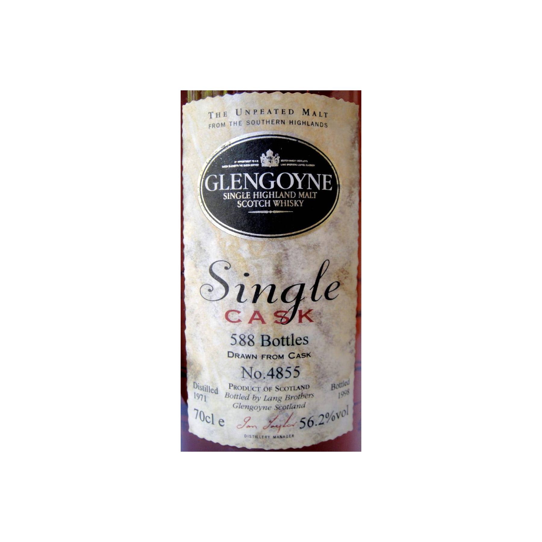 Glengoyne 1971 27 Years Single Malt Whisky 2
