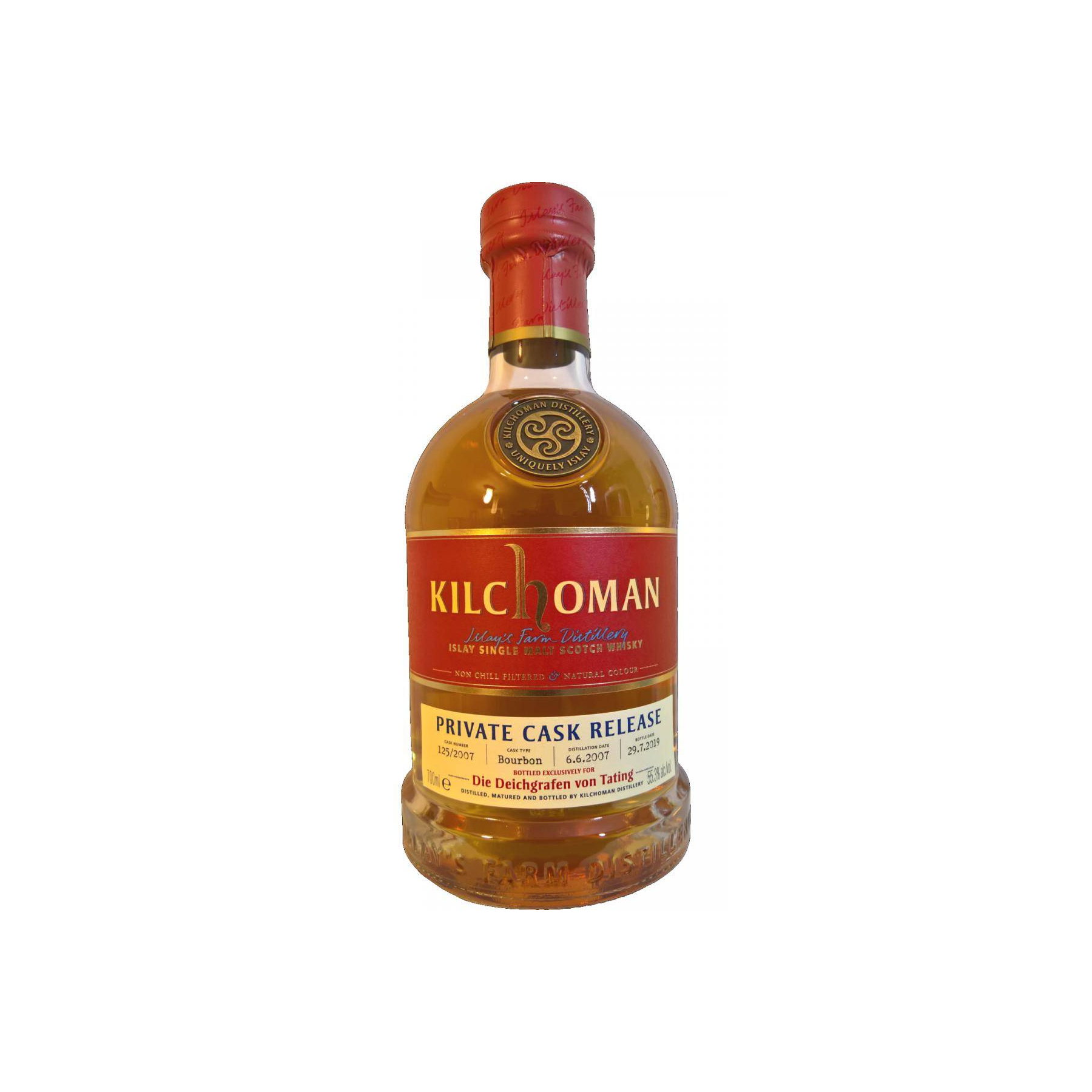 Kilchoman 2007 12 Years Single Malt Whisky