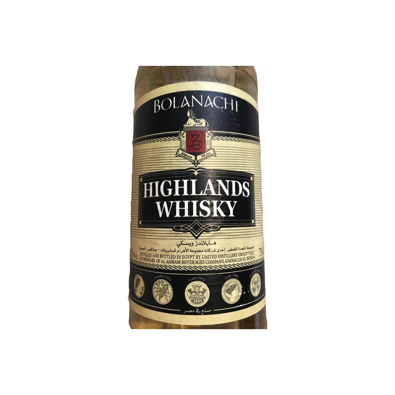 Highlands Whisky black