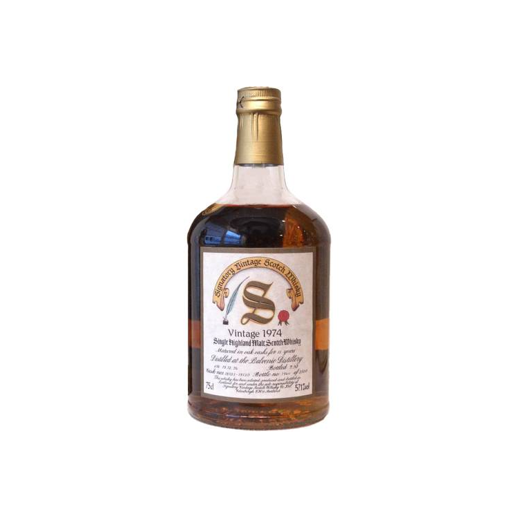 The Balvenie Vintage Collection - Dumpy 1974 15 Years Single Malt Whisky
