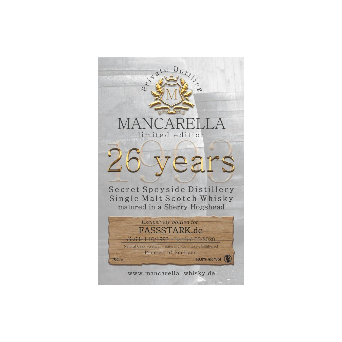 Secret Speyside Distillery 1993 Ma 2