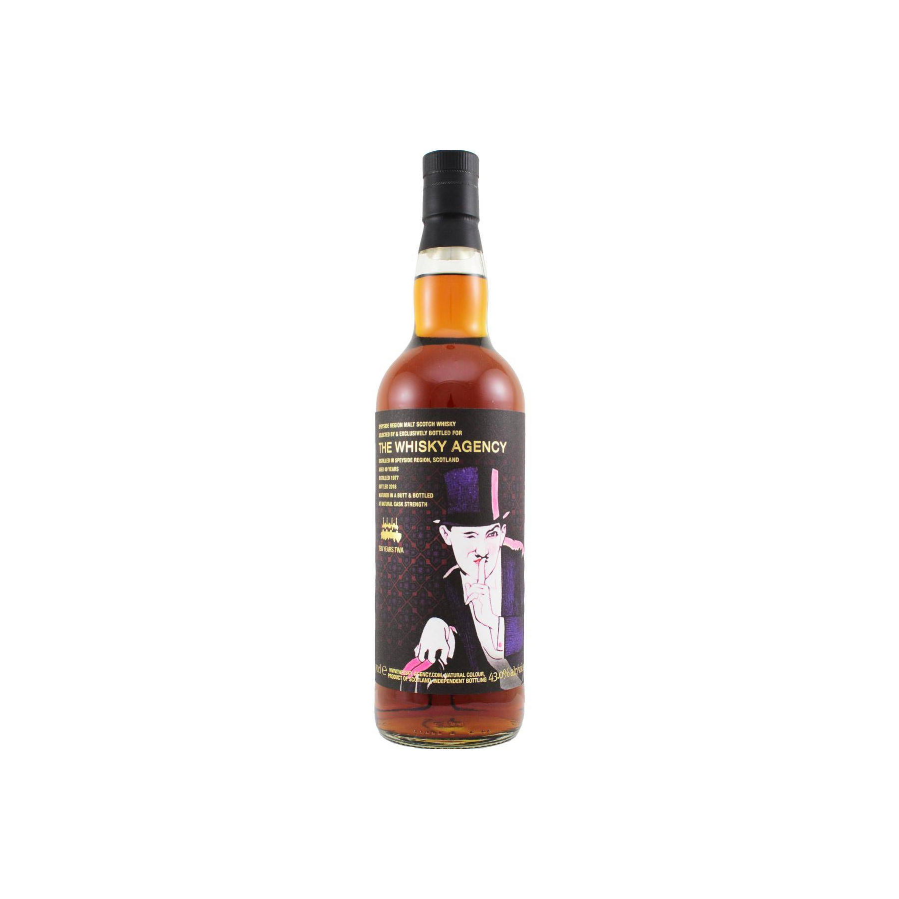 The Whisky Agency 1977 40 Years Blended Malt Whisky