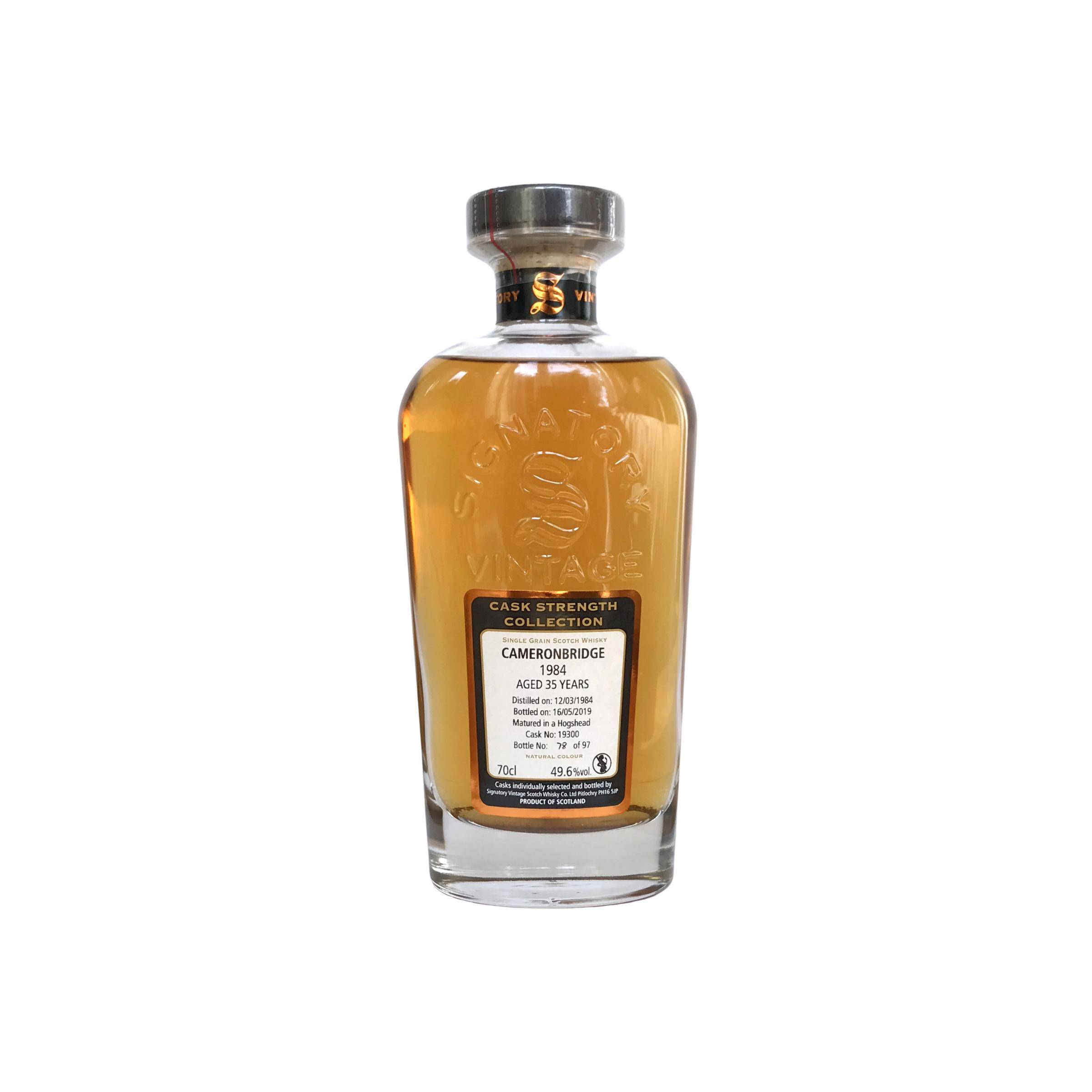Cameronbridge Cask Strength Collection 1984 35 Years Single Grain Whisky