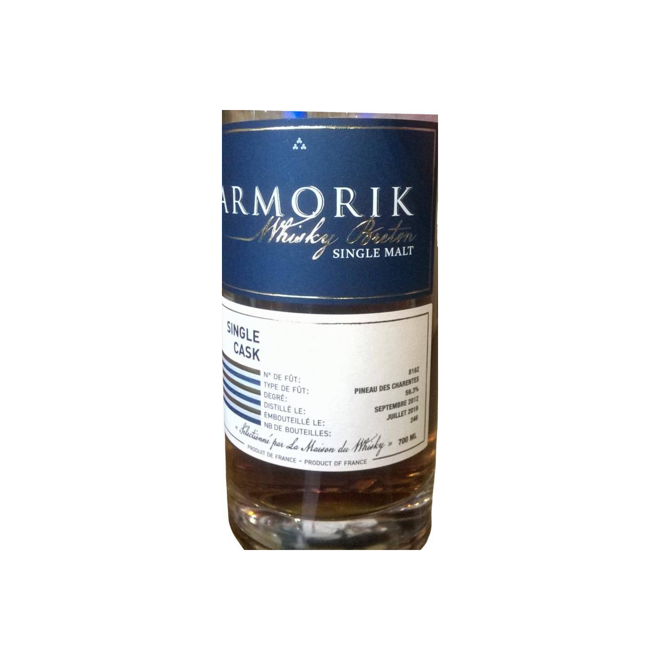 Armorik Single Cask 2012 6 Years Single Malt Whisky