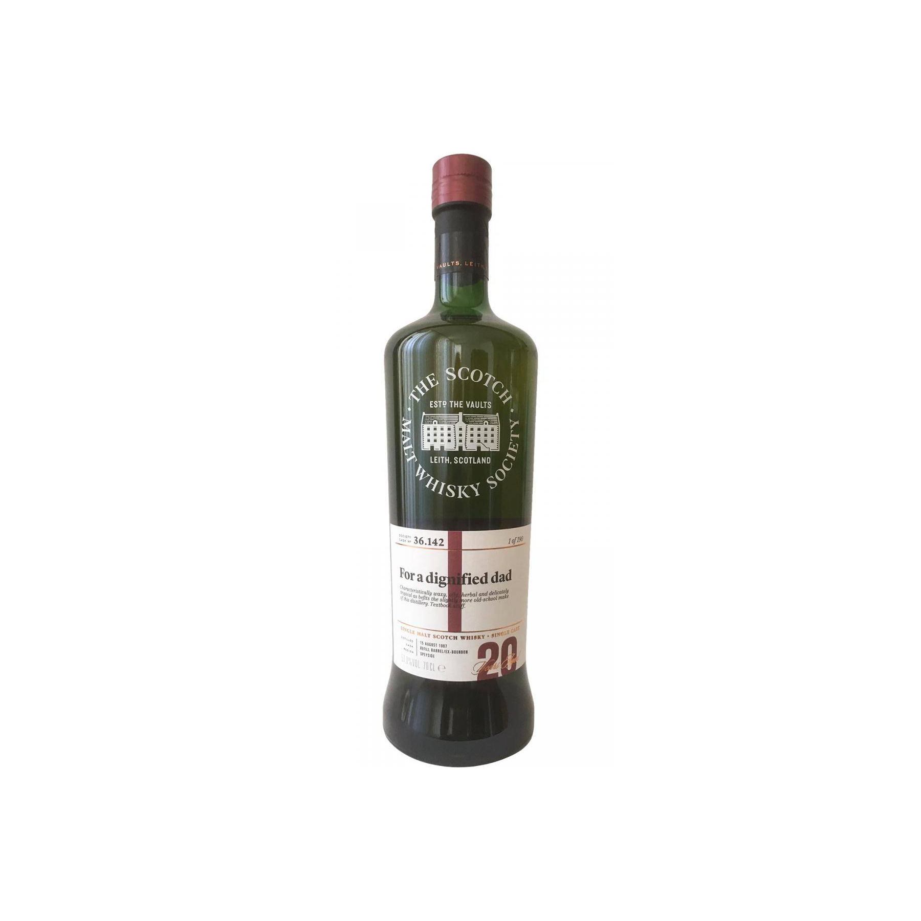 The Scotch Malt Whisky Society 1997 20 Years Single Malt Whisky
