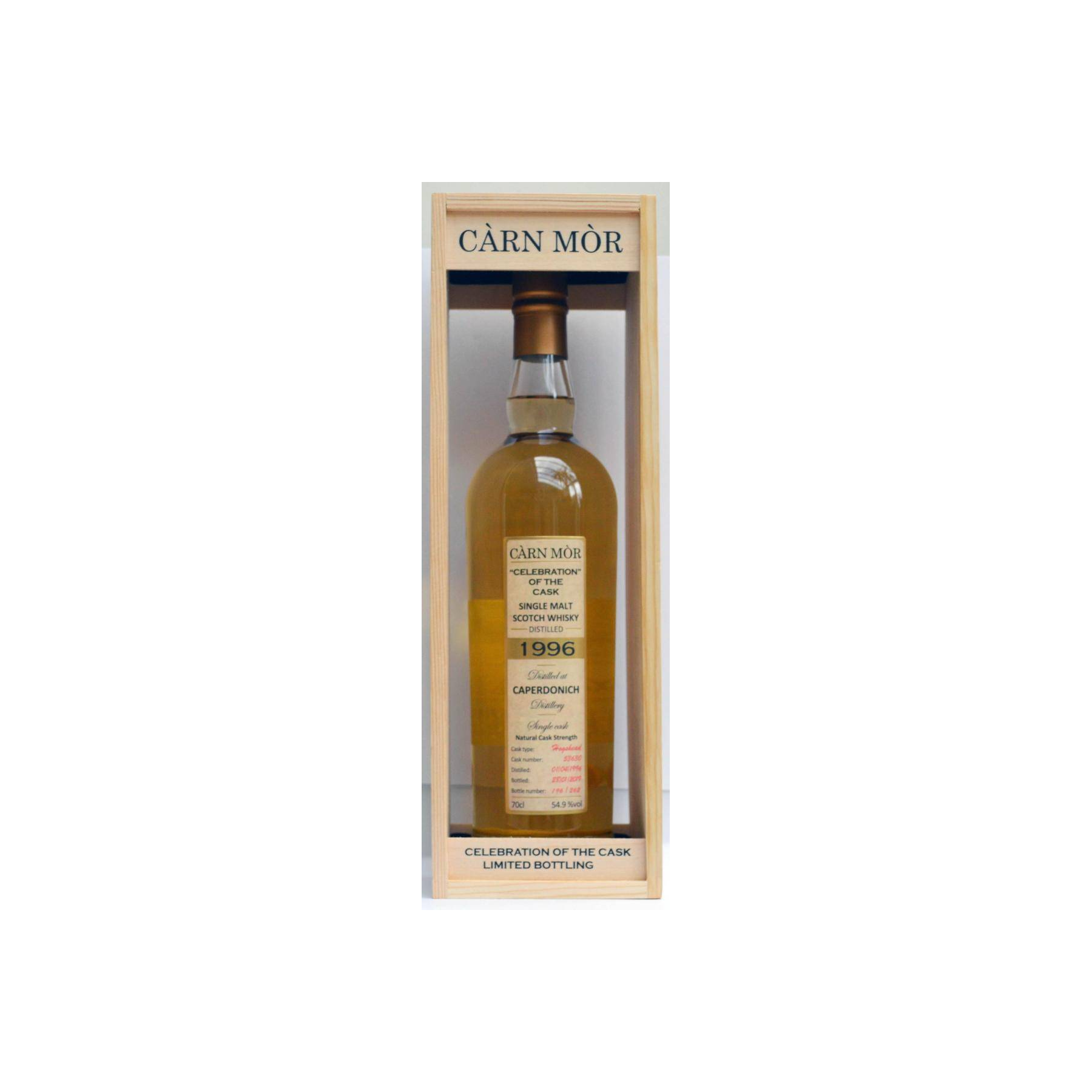 Caperdonich 1996 22 Years Single Malt Whisky 2