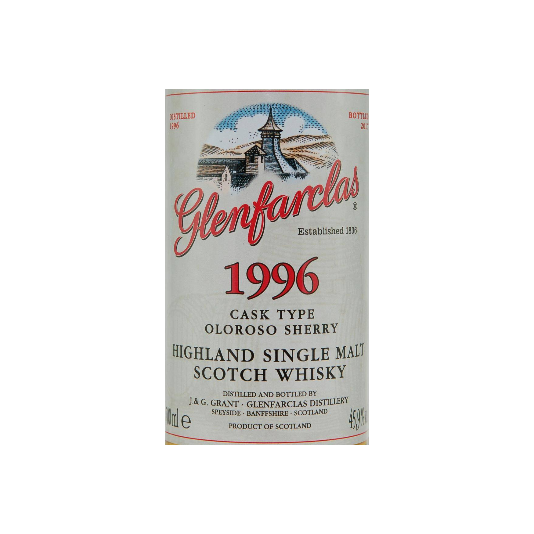 Glenfarclas 1996 21 Years Single Malt Whisky 2