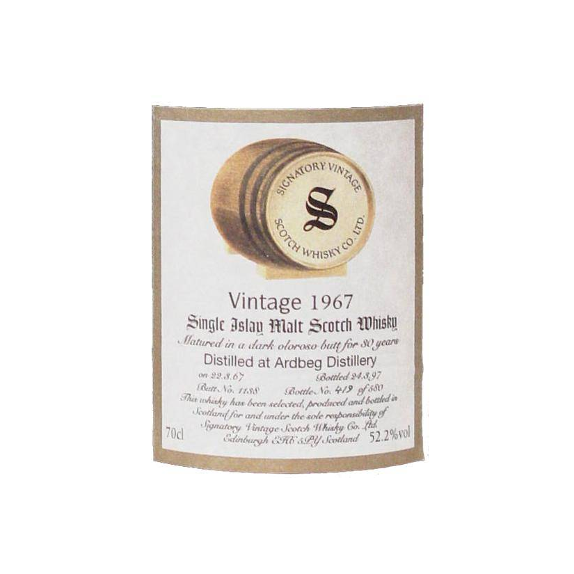Ardbeg Vintage Collection - Dumpy 1967 30 Years Single Malt Whisky 2