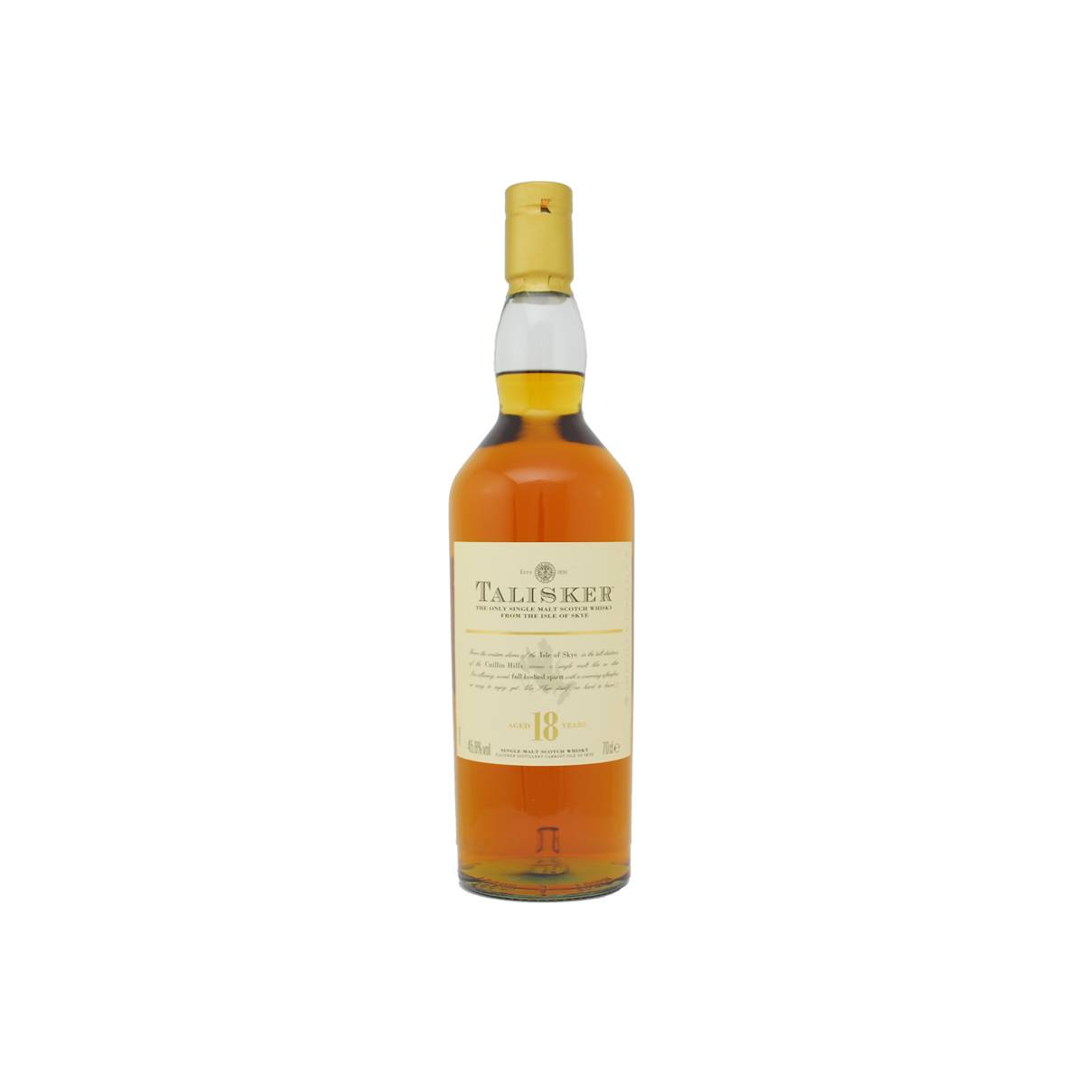 Talisker 18 Years Single Malt Whisky