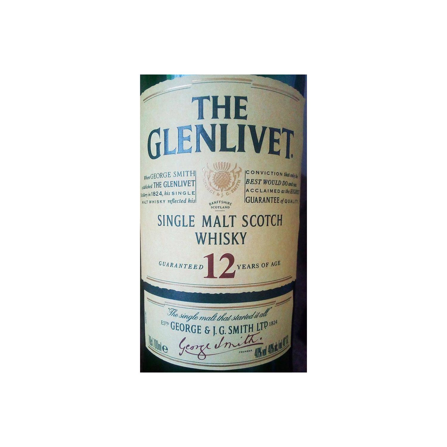 The Glenlivet 12 Years Single Malt Whisky 2
