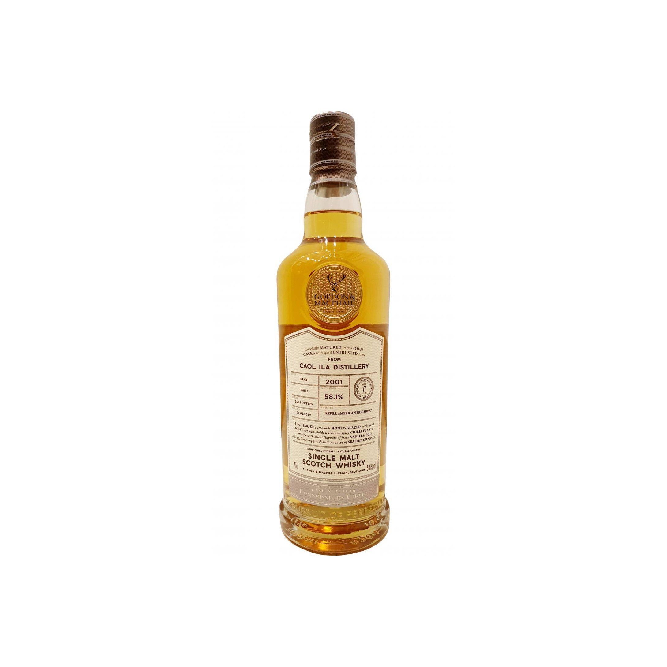 Caol Ila Connoisseurs Choice - Cask Strength 2001 17 Years Single Malt Whisky